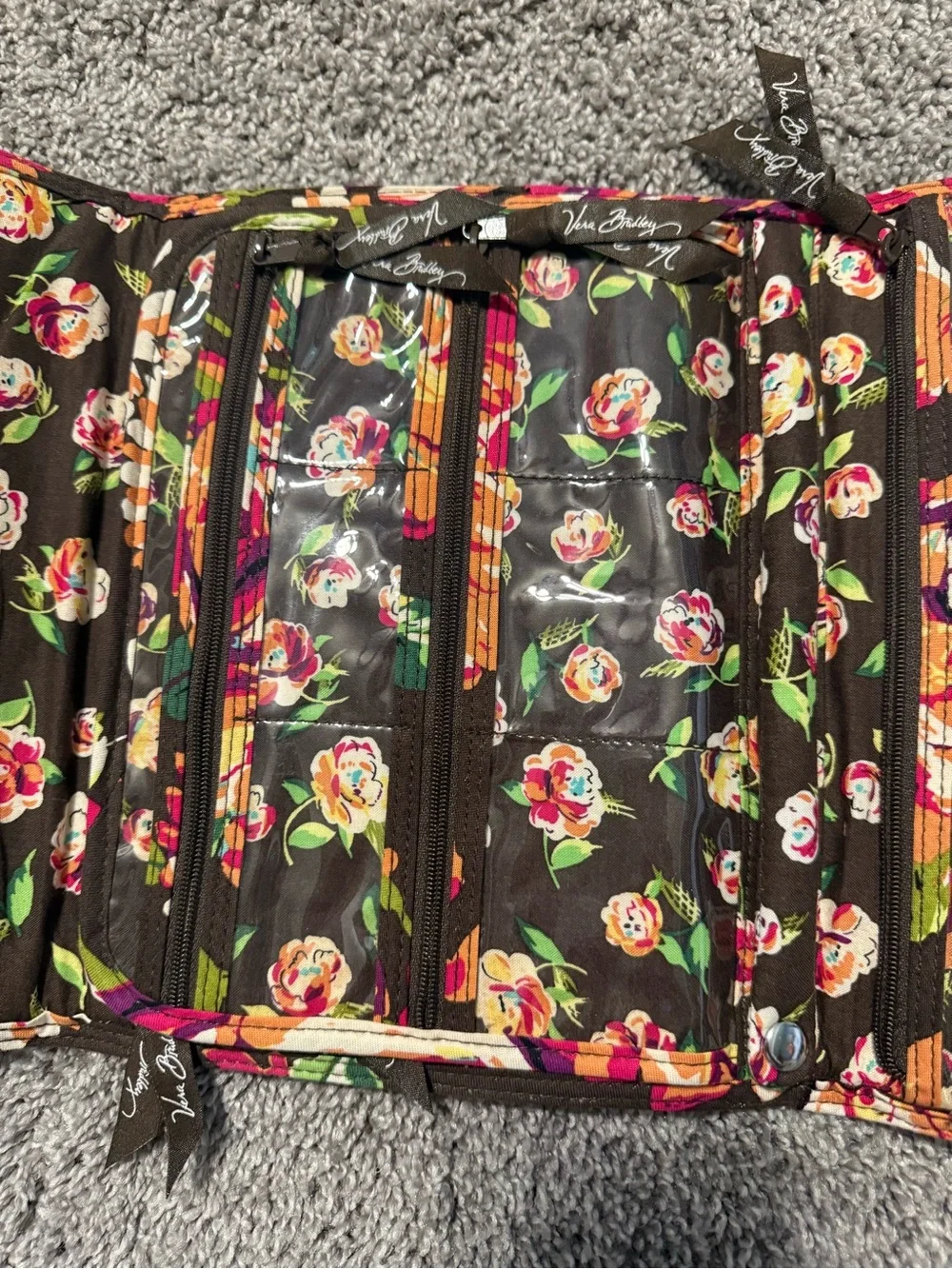 Vera Bradley Jewelry Fold-over Clutch